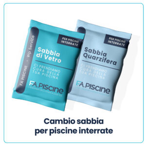 Servizio cambio sabbia per piscine Piemonte